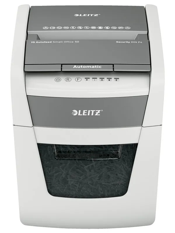 Makulator Leitz IQ AutoFeed Small Office 50X krydsmakulering 4x28 mm (P-4)