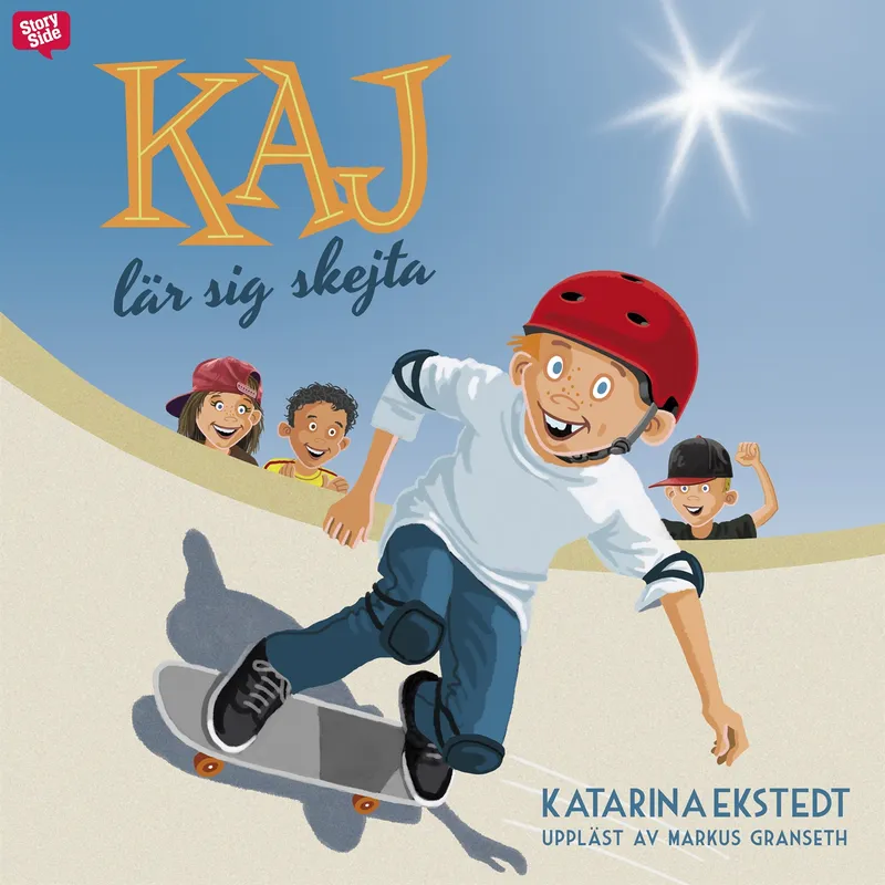 Kaj lär sig skejta, Ljudbok