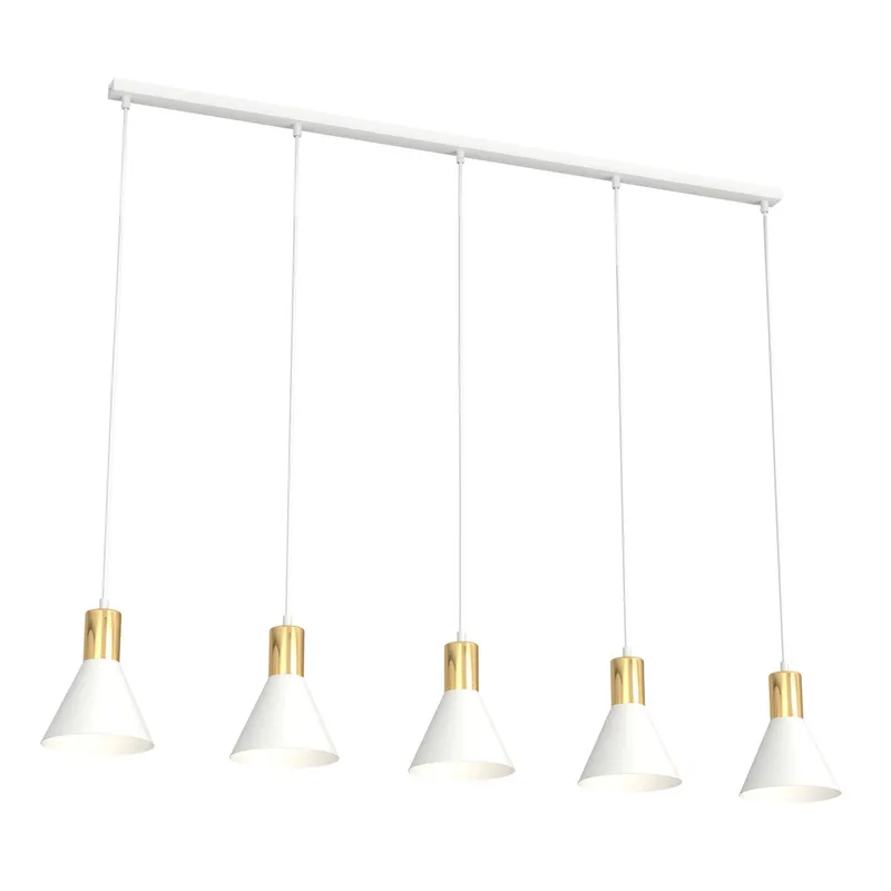 Emibig Lighting – Rosa 116cm – Taklampa – Vit