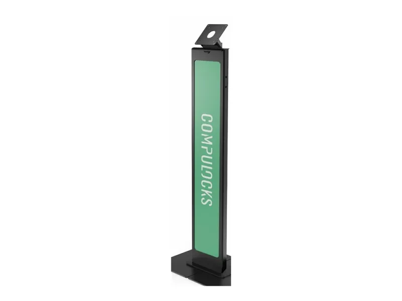 Compulocks BrandMe stand - for LCD display - brandable with large base plate - black