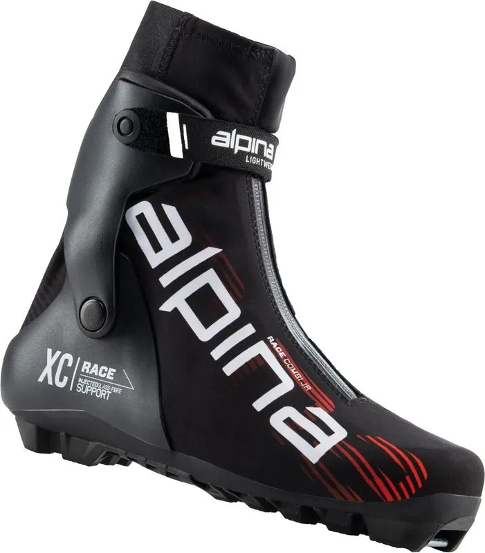 Alpina Race Combi Junior Junior Svart EU 33 | Längdpjäxor