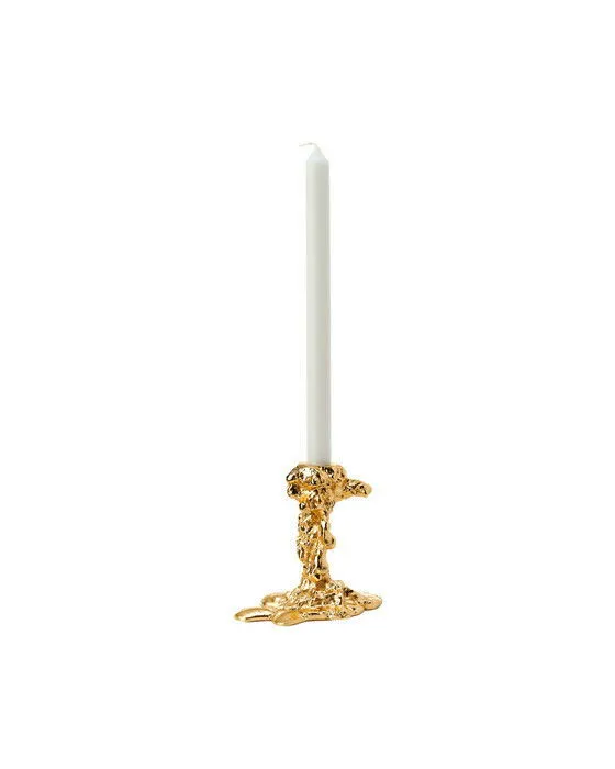 Drip ljusstake guld (#9009)