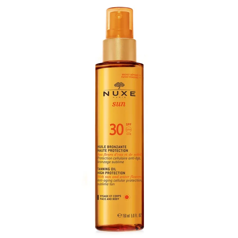 Nuxe Sun Tanning Oil High Protection, Solskyddsfaktor SPF30 150ml