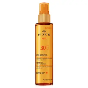Nuxe Sun Tanning Oil High Protection, Solskyddsfaktor SPF30 150ml