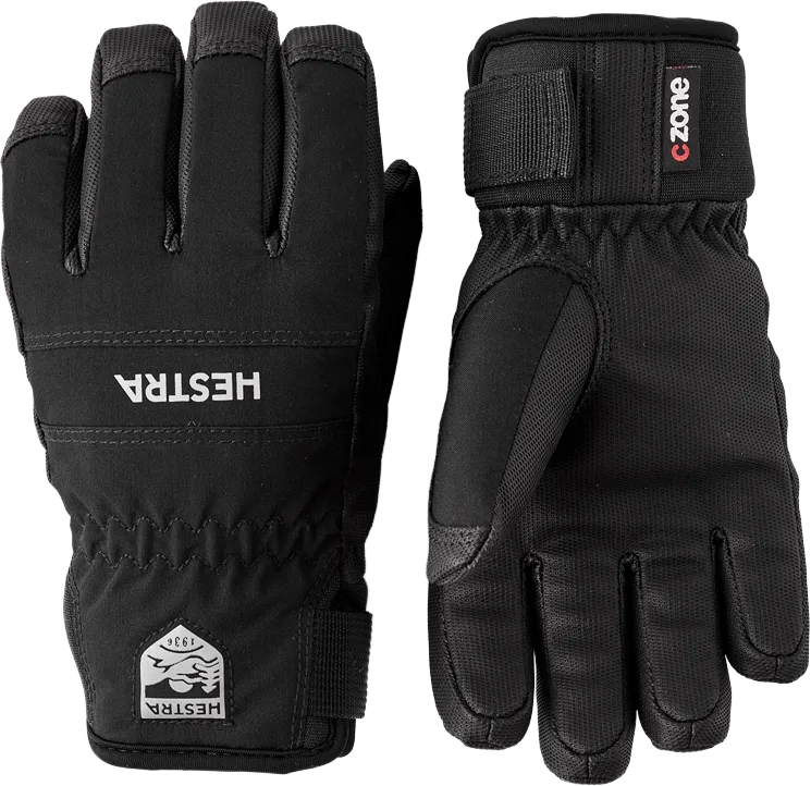 Hestra Kids´ Ferox Czone Jr - 5 Finger Black (#1699)