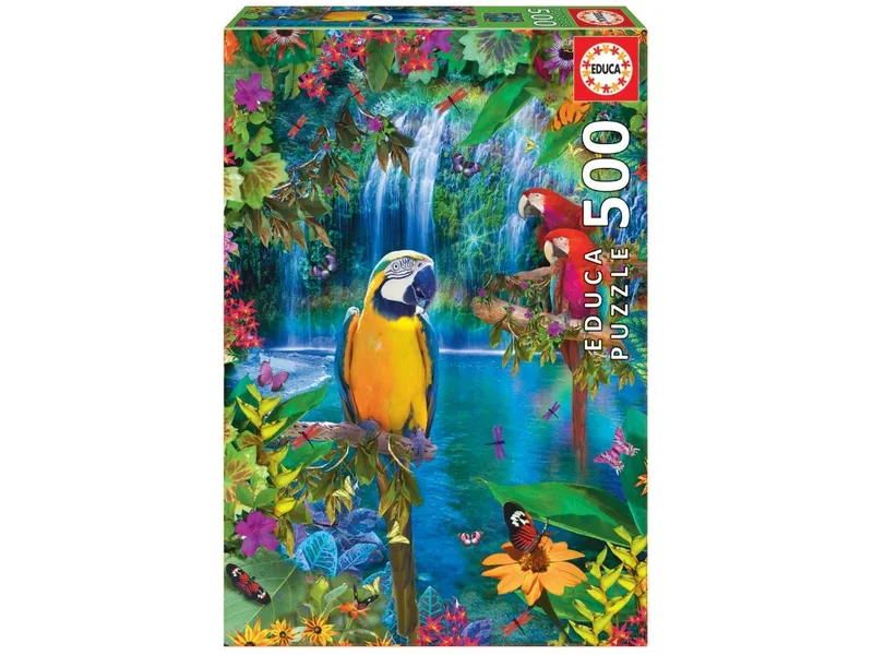 Educa Bird Tropical Land Pussel 500 bitar – Educa – Leksaksaffären