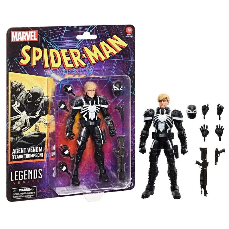Spider-Man Agent Venom Figur 15 cm - Actionleksak för samlarobjekt
