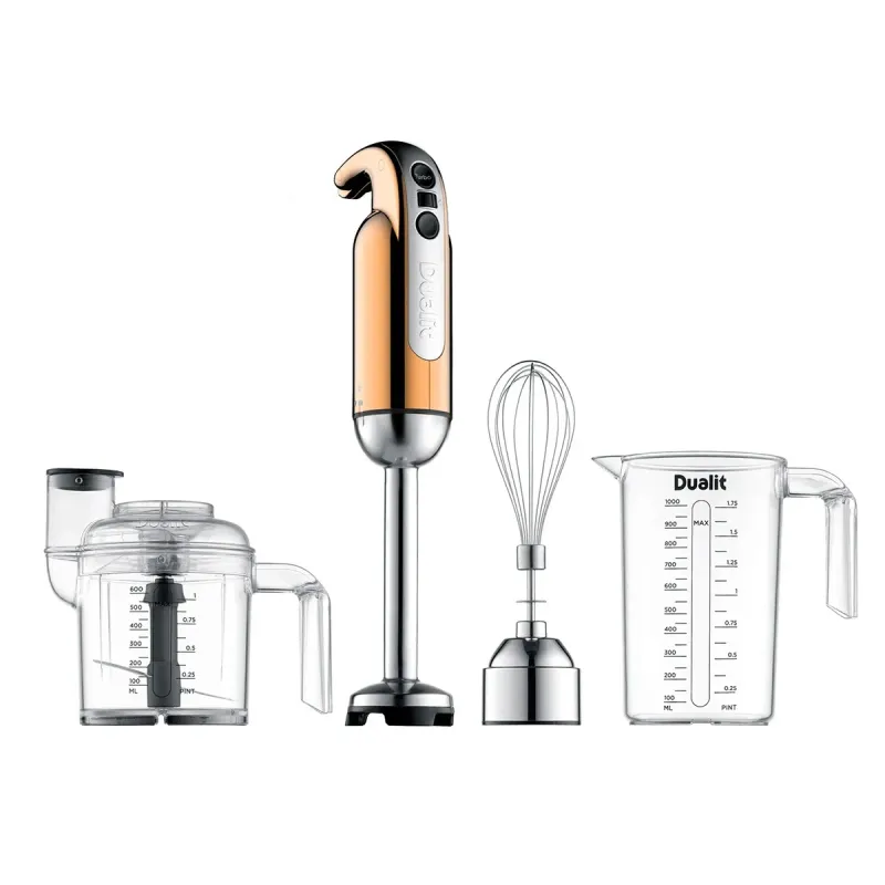 Dualit New Edition Stavmixer med tillbehörspaket, high gloss koppar