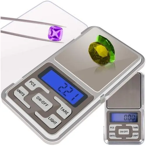 Digital Fickvåg 500g/0,1g med Tarefunktion
