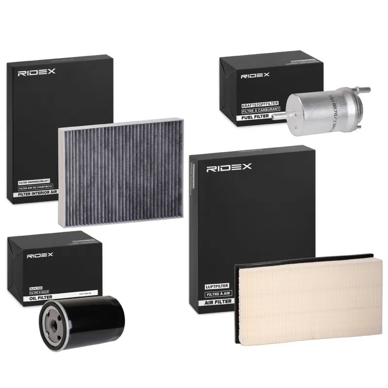 Filtersats RIDEX 4055F28379