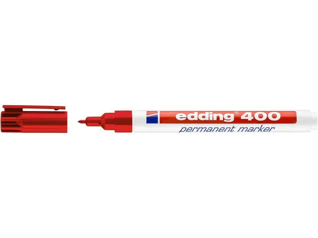 Märkpenna EDDING 400 röd