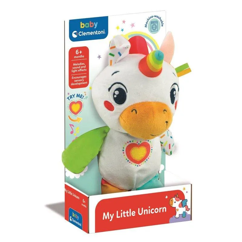CLEMENTONI Plush Baby Unicorn