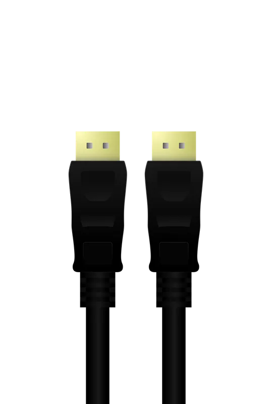 DisplayPort 1.4 male – male, 4m