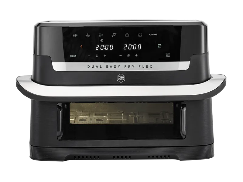 OBH Nordica Flex Dual Easy Fry 9L Svart - Air fryer AG9228N0