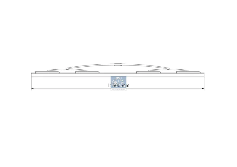 Torkarblad DT Spare Parts 11.85001