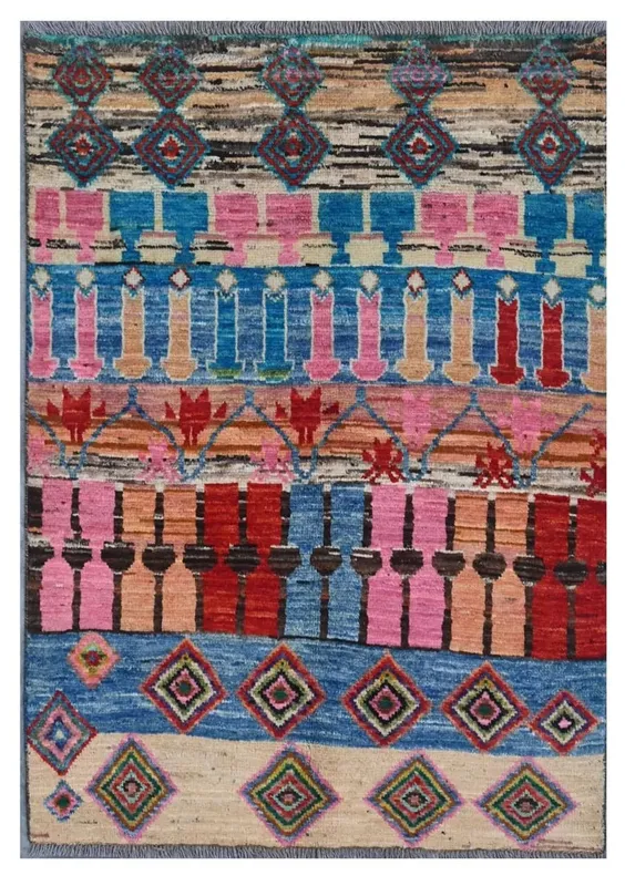 Berber Colourful Matta 91×131
