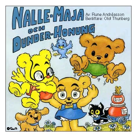 Nalle-Maja och dunderhonung, Ljudbok