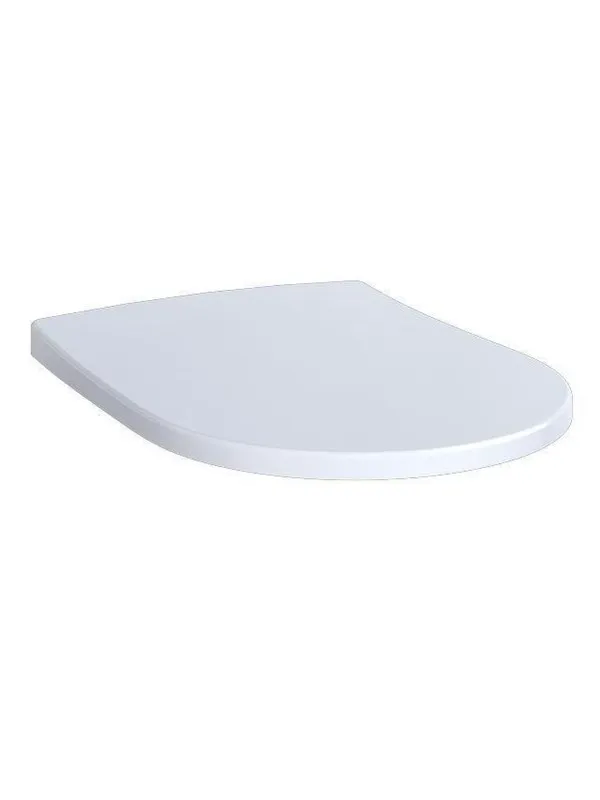 GEBERIT ACANTO toalettsits med mjuk stängning. 350x437x49mm vit