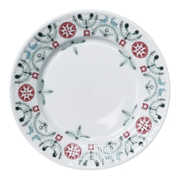 Rörstrand – Swedish Grace – Winter Assiett 17 cm snö Design Louise Adelborg