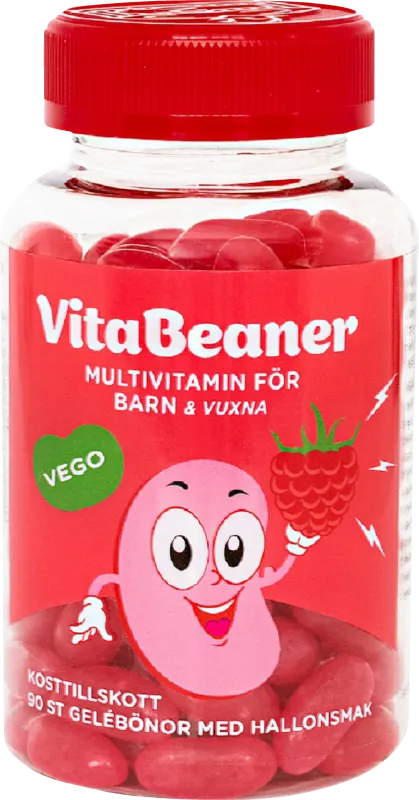 VitaBeaner Multivitamin Hallon 90 tuggtabletter