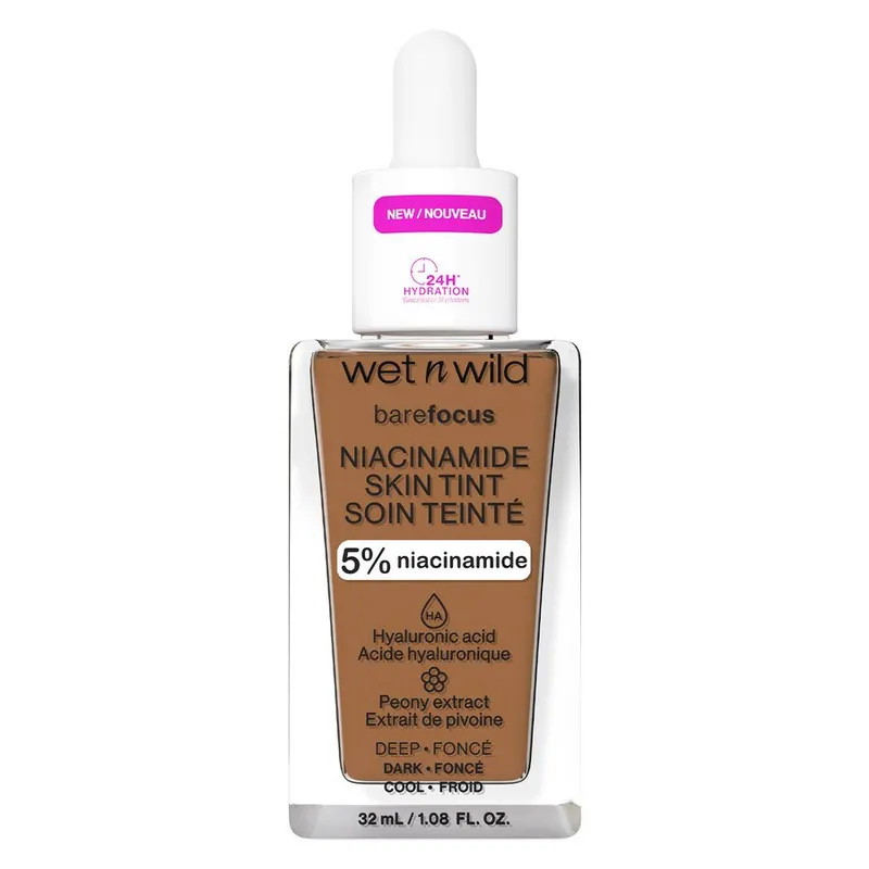 Wet n Wild Bare Focus Niacinamide Skin Tint Deep
