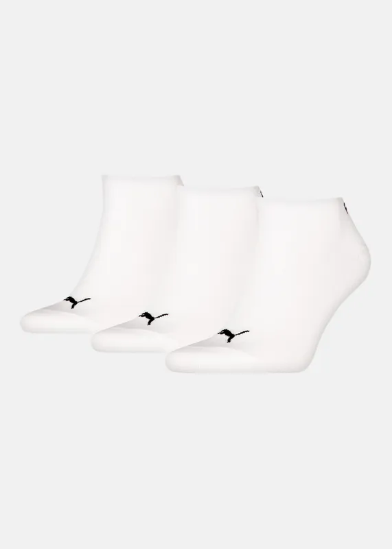 Puma Strumpor 3P Sneaker Socks Vit Strl 35/38