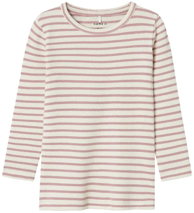 Name It Tröja - Noos - Rib - NmnBani - Deauville Mauve (#1094)