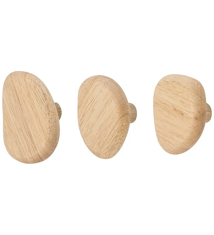 Bloomingville Knoppar - Conor - 3 st. - Natur
