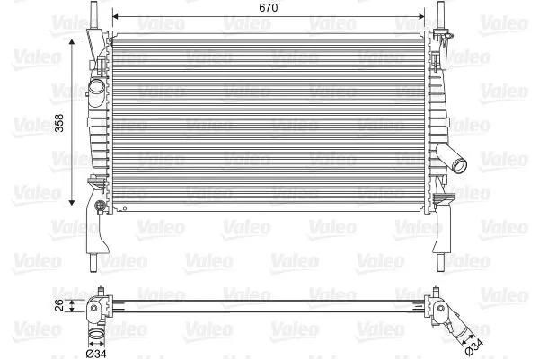Kylare VALEO 701606