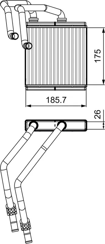 Värmepaket VALEO 811544