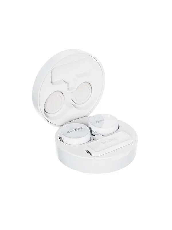 SmallRig 4706 S 60 Wireless Microphone White (USB-C Version)