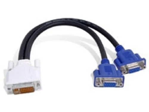 Matrox Adapter Dvi-i 2 X Vga Svart
