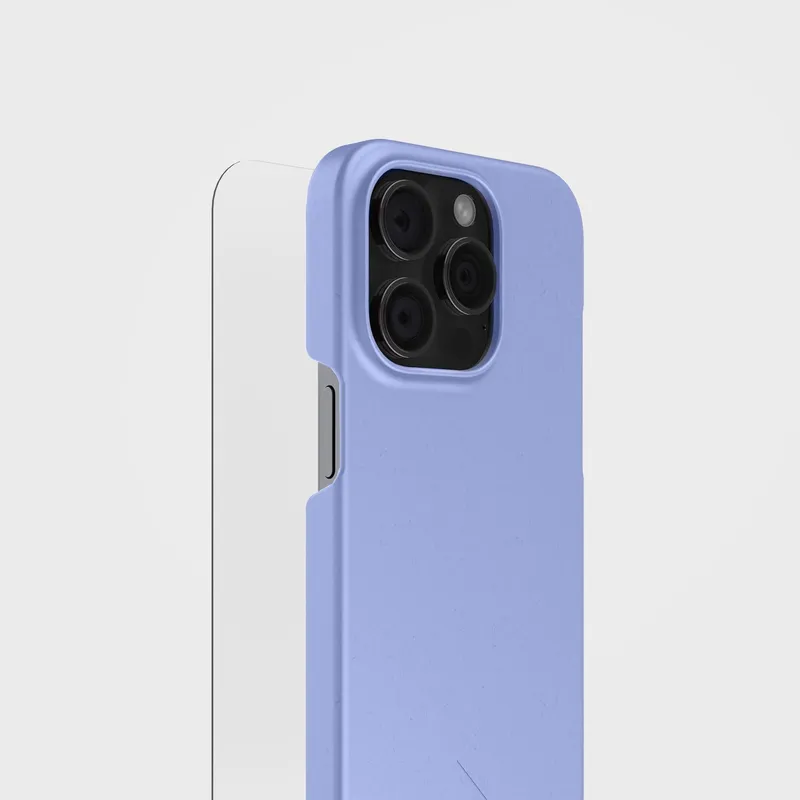 Vista Blue Phone Case & Screen Protection Bundle | agood, iPhone 14 Pro Max