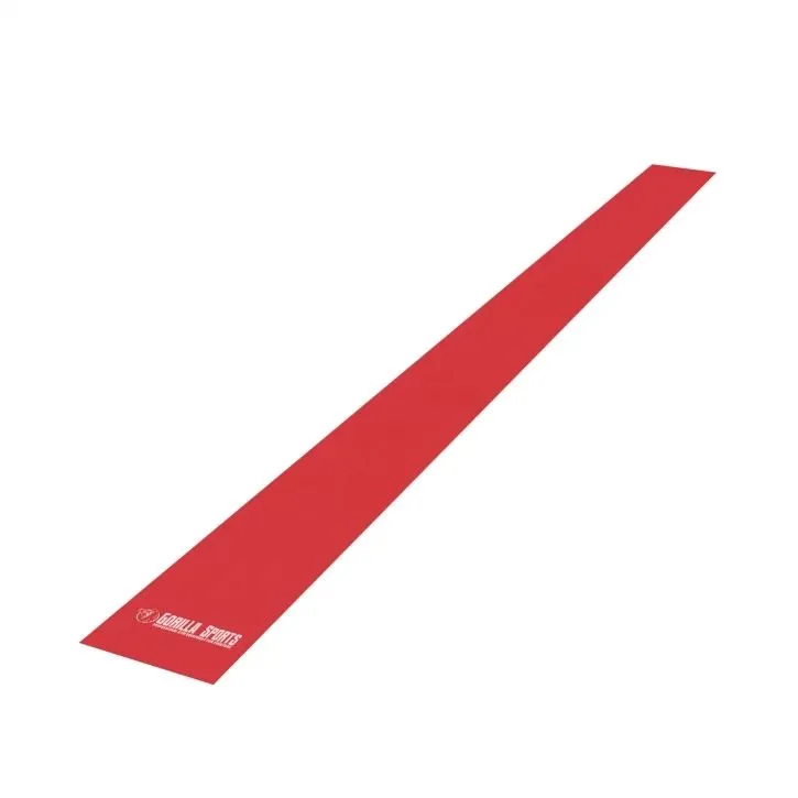 Latexband – 120cm/200cm – Röd – 200cm