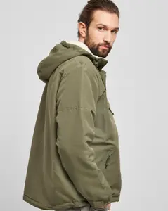 Brandit Windbreaker Anorak - Sherpafoder Svart (#9715)