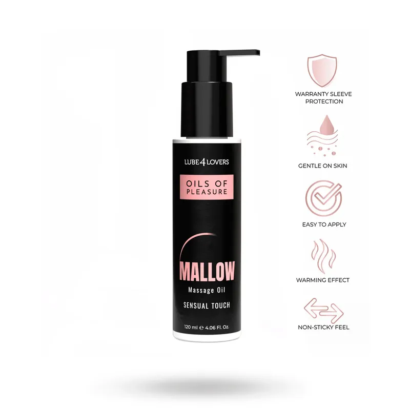 Lube4Lovers: Oils Of Pleasure, Marshmallow Massage Oil, 120 ml