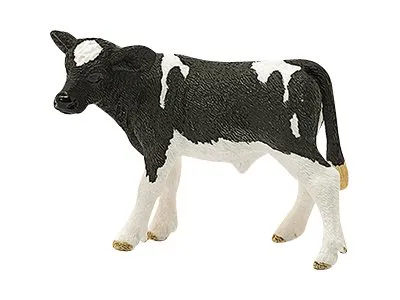 Schleich Kalb Schwarzbunt