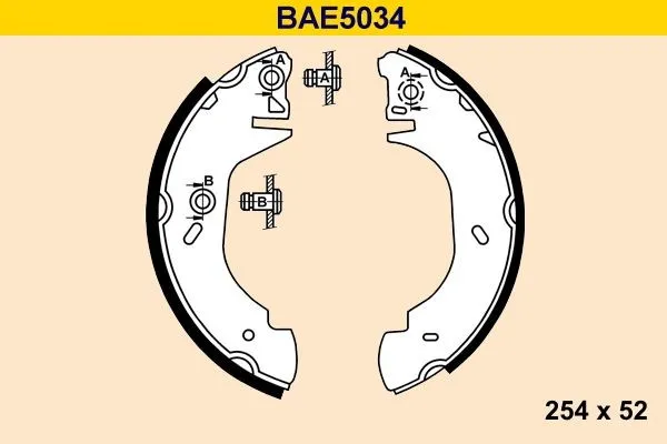 Bromsbacksats Barum BAE5034
