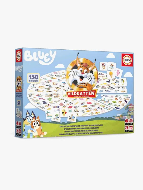 Brädspelet ”Vildkatten Bluey”