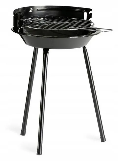Trädgårdsgrill Turistisk Bärbar Rund Kolgrill Landmann 27 X 27 Cm