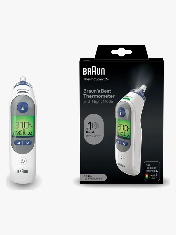 Braun ThermoScan 7 Age Precision Febertermometer