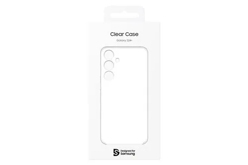 Coque souple Designed for Samsung Galaxy S24+ Transparent