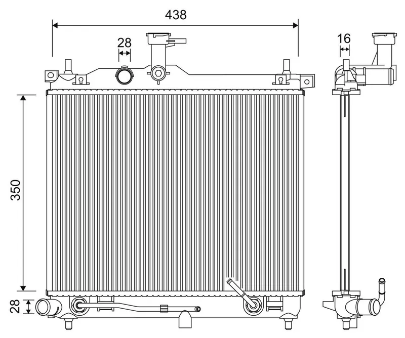Kylare VALEO 701252