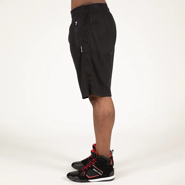 Augustine Old School Shorts, black/red, large/xlarge