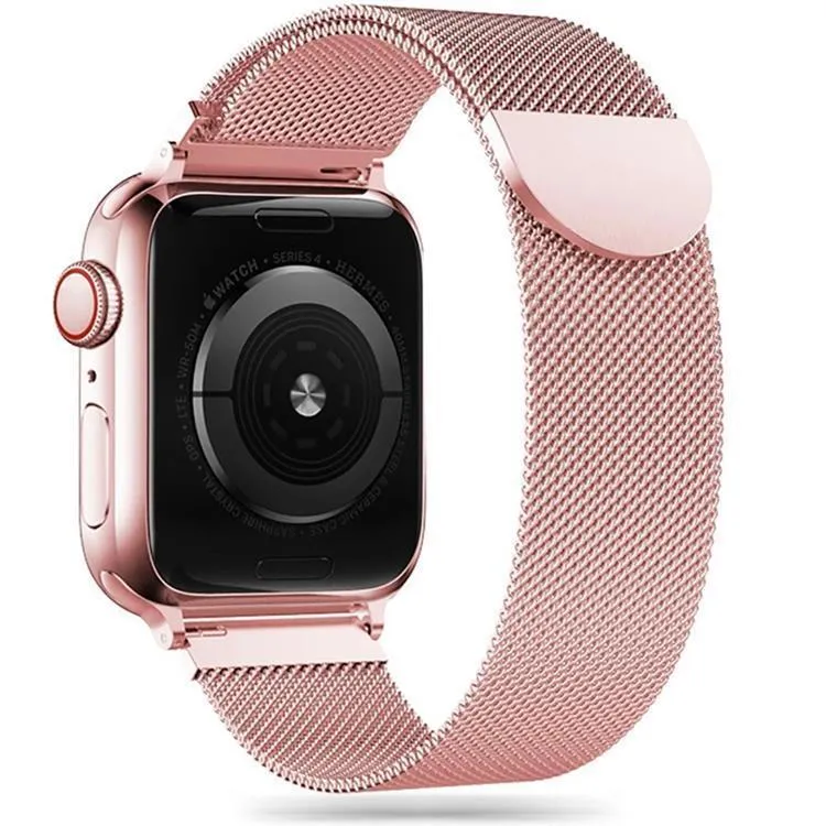 Tech-Protect MilaneseBand Strap for Apple Watch 4 / 5 / 6 / 7 / 8 / 9 / SE (38/40/41 mm) - Pink