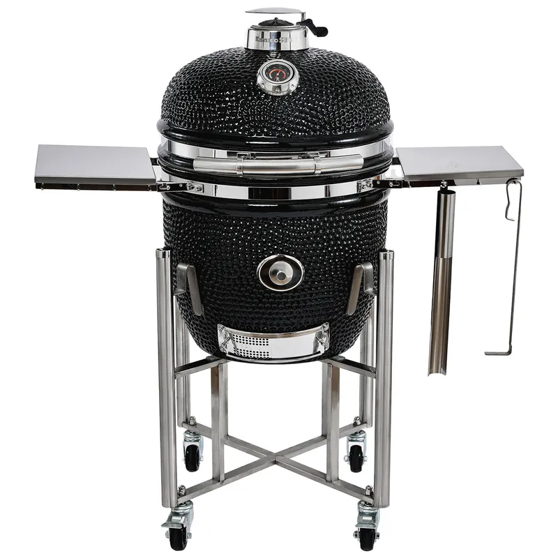 Kamado grill / Keramisk grill – Signature Midi – Svart