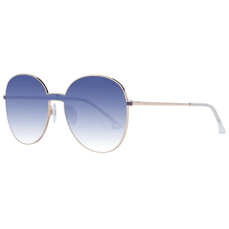 Ana Hickmann Monoglas Solglasögon i Guld #0102