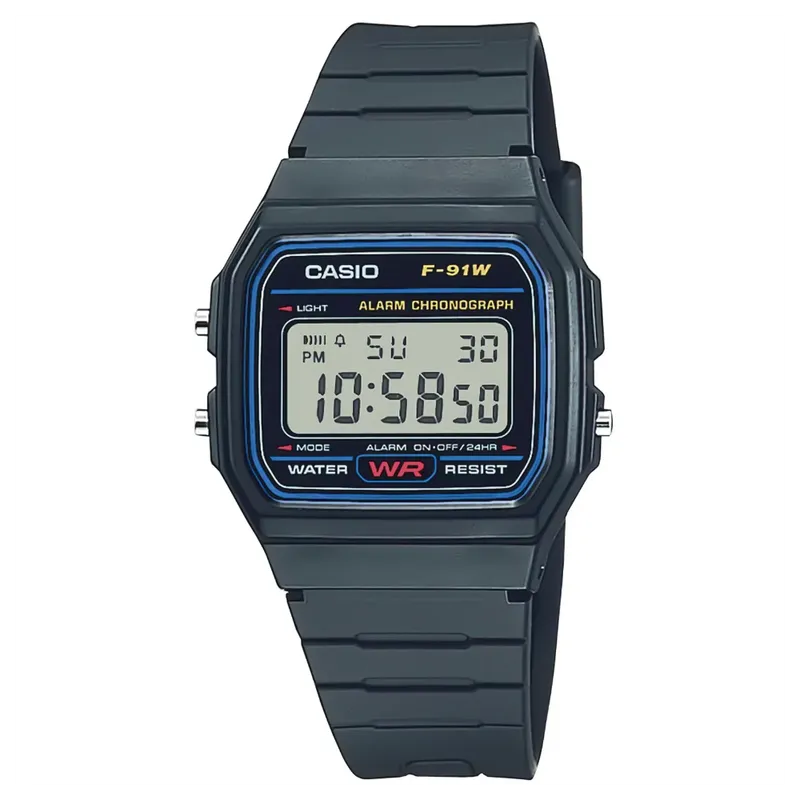Casio Timeless F-91W-1YEG