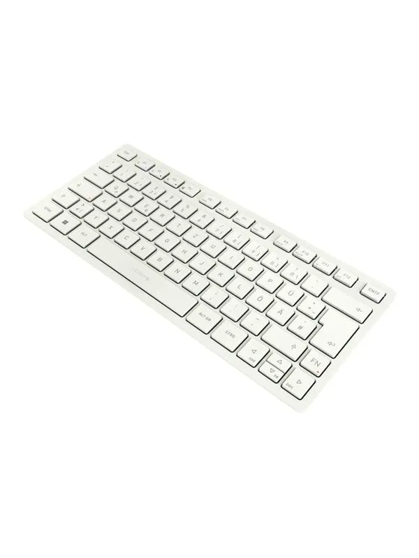 Cherry KW 7100 MINI BT - Tangentbord - Tysk - Vit