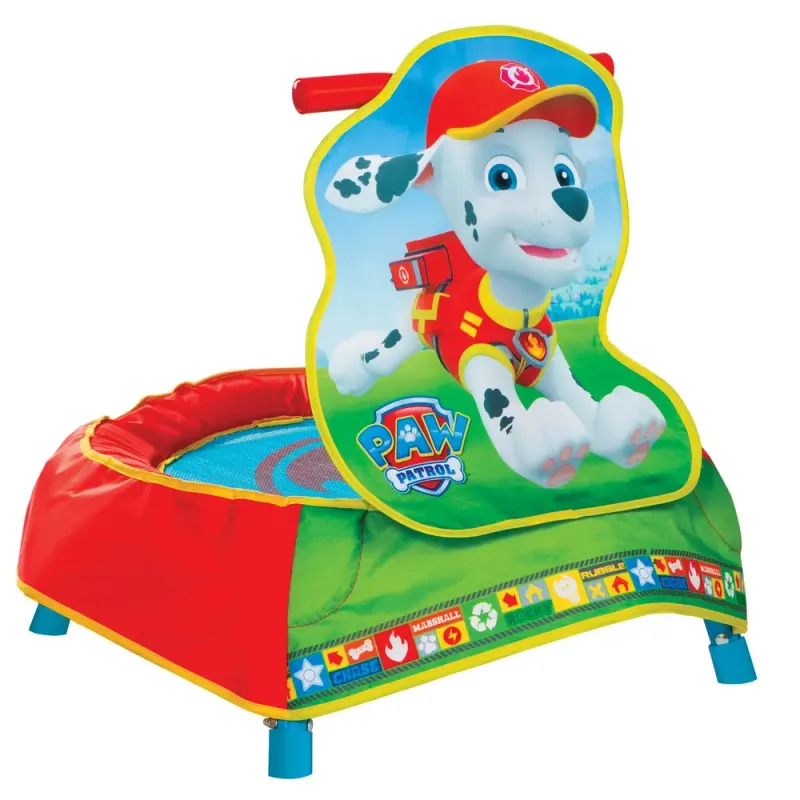 Min första studsmatta med Paw Patrol